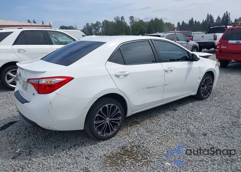 2016 Toyota Corolla S Plus из США, поврежденный, VIN 2T1BURHE5GC685193